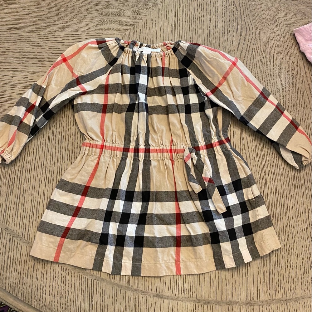 Authentic Burberry girls dress